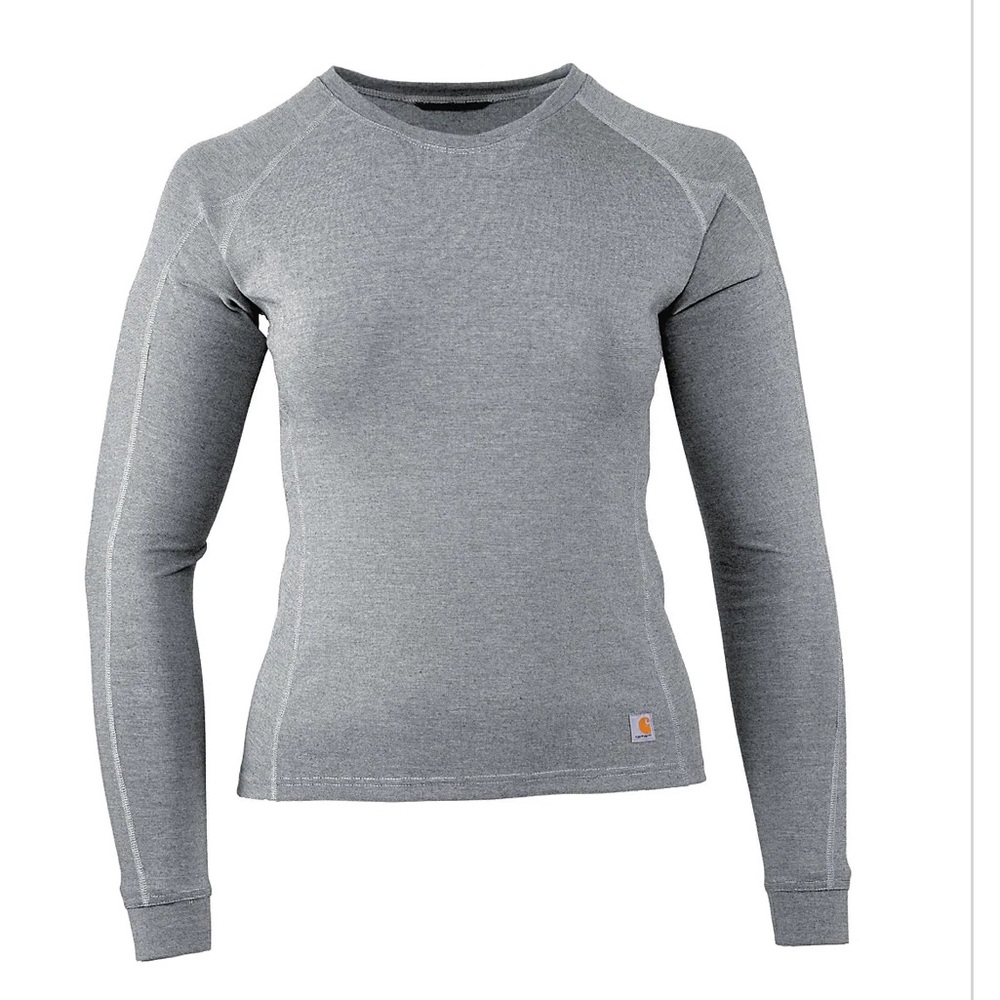NWOT Carhartt Women's Base Force Heavyweight Crew Long Sleeve Shirt